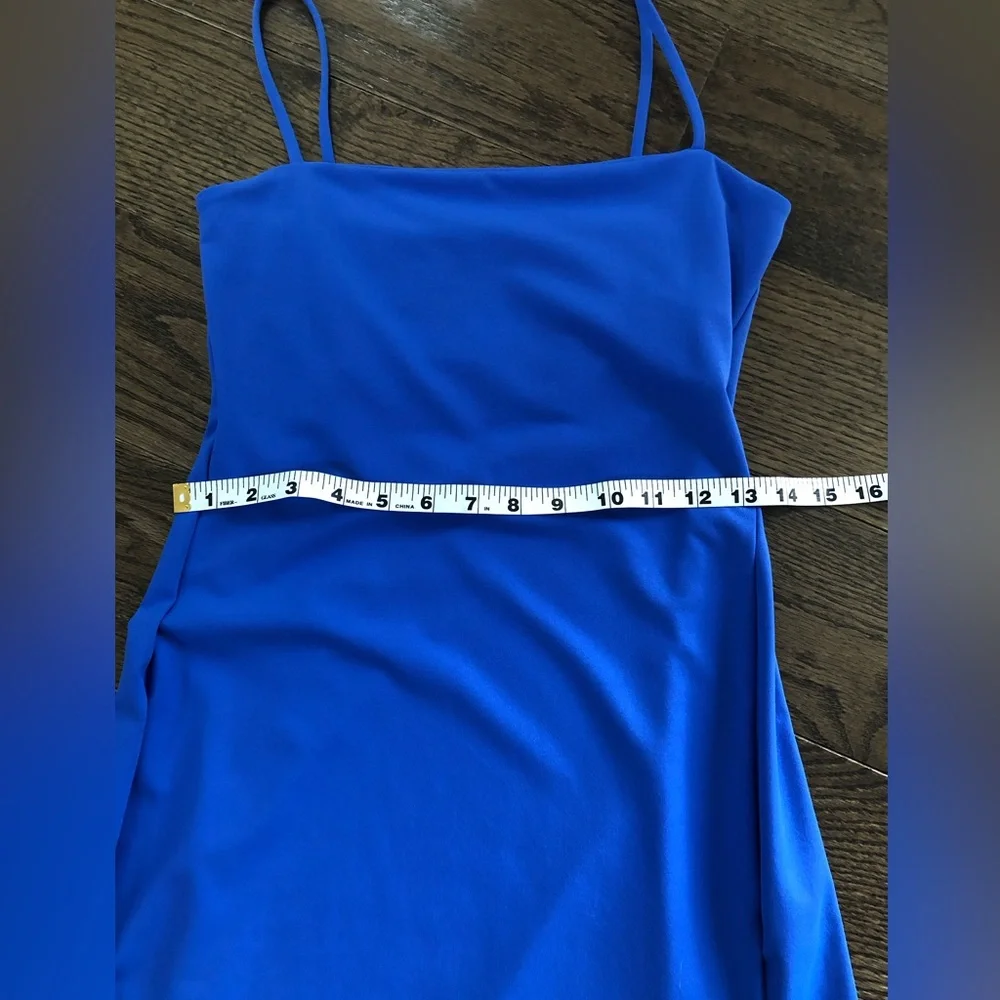 Susana Monaco Cobalt Spaghetti Strap Midi Dress - Picture 3 of 5